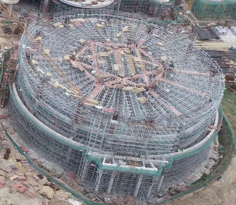 盤扣式腳手架做模板內(nèi)支撐架搭設(shè)方案 (圖1) 盤扣式腳手架做模板內(nèi)支撐架搭設(shè)方案 (圖1)